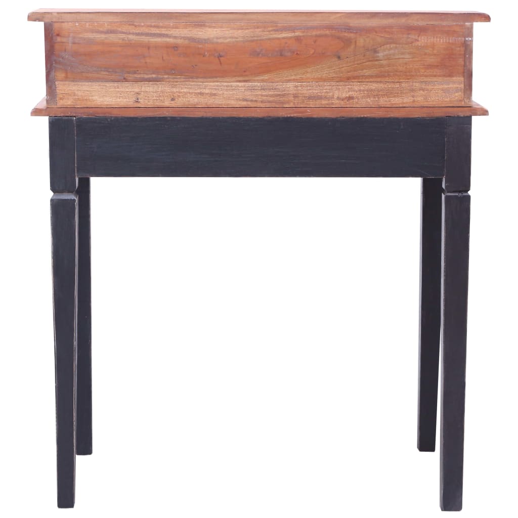 Desk with Drawers, 90X50X101 Cm, Solid Reclaimed Wood