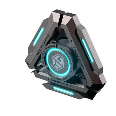 Işıklı El Çarkı Alaşım Tam Metal Jiroskop Fidget Spinner Parmak Ucu Yetişkin Stres Giderme Masa EDC Oyuncakları Hediyeler