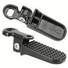Motorcycle Bike Scooter Rear Passenger Foot Peg Footrest Pedal Bracket Stand Support Kit