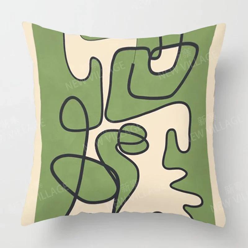 Autumn Nordic Decor Fall Home Throw Pillow Cover Sofa Cushion Cover Modern Morandi