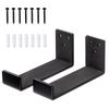 Wall-Mount Surfboard Rack Aluminum Alloy Surfboard Display Mount for Surfboard Short Board Long Boar