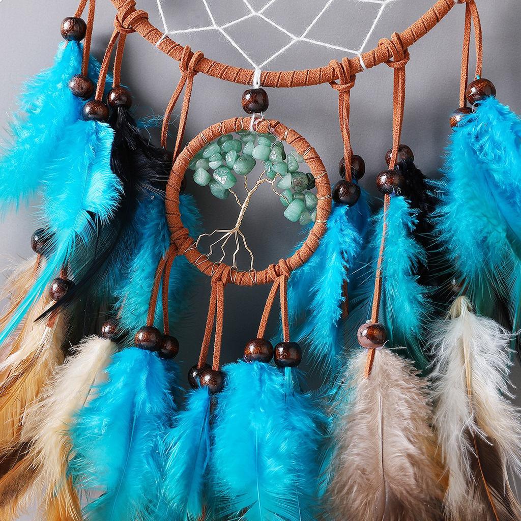 Handmade Feather Dream Catcher - Boho Wall Decor, Perfect Gift for Classmates & Girlfriends