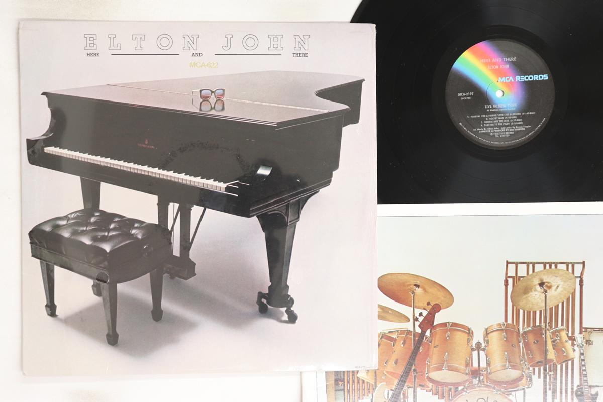 

LP Record ELTON JOHN - Here And There MCA2197 MCA 1976 US Rock Used