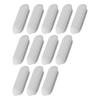 12-Pack Shockproof Toilet Seat Bumpers Replacement Parts - ABS+TPE Material for Smooth Closing & Long-Lasting Protection