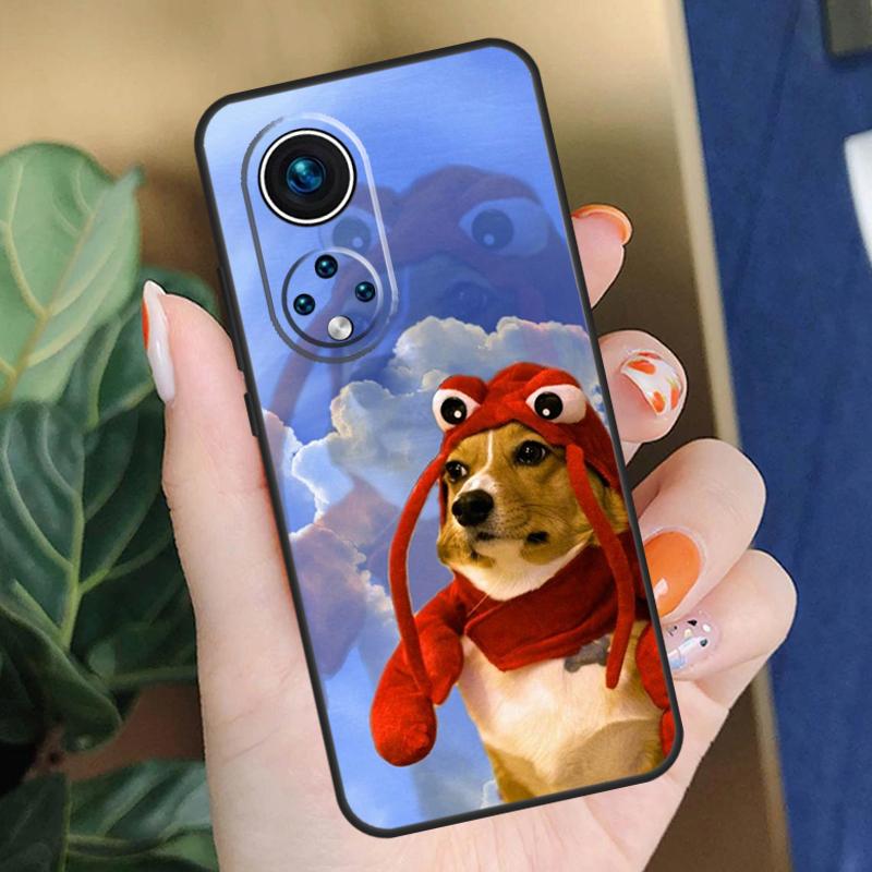 

Cartoon Corgi Dog Case For Honor 200 Pro X9b X9a X8b X8a X8 X9 X9c 50 70 90 Lite Honor Magic 5 6 7 Pro Cover Honor X9b