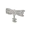 Chanel 23A Rhinestone Bow Brooch Women brooch ABB040-B13050-U0877