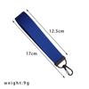 Lightweight Webbing Keychain Phone Lanyard Solid Color Keyring for Backpack Purse Car Practical Gift