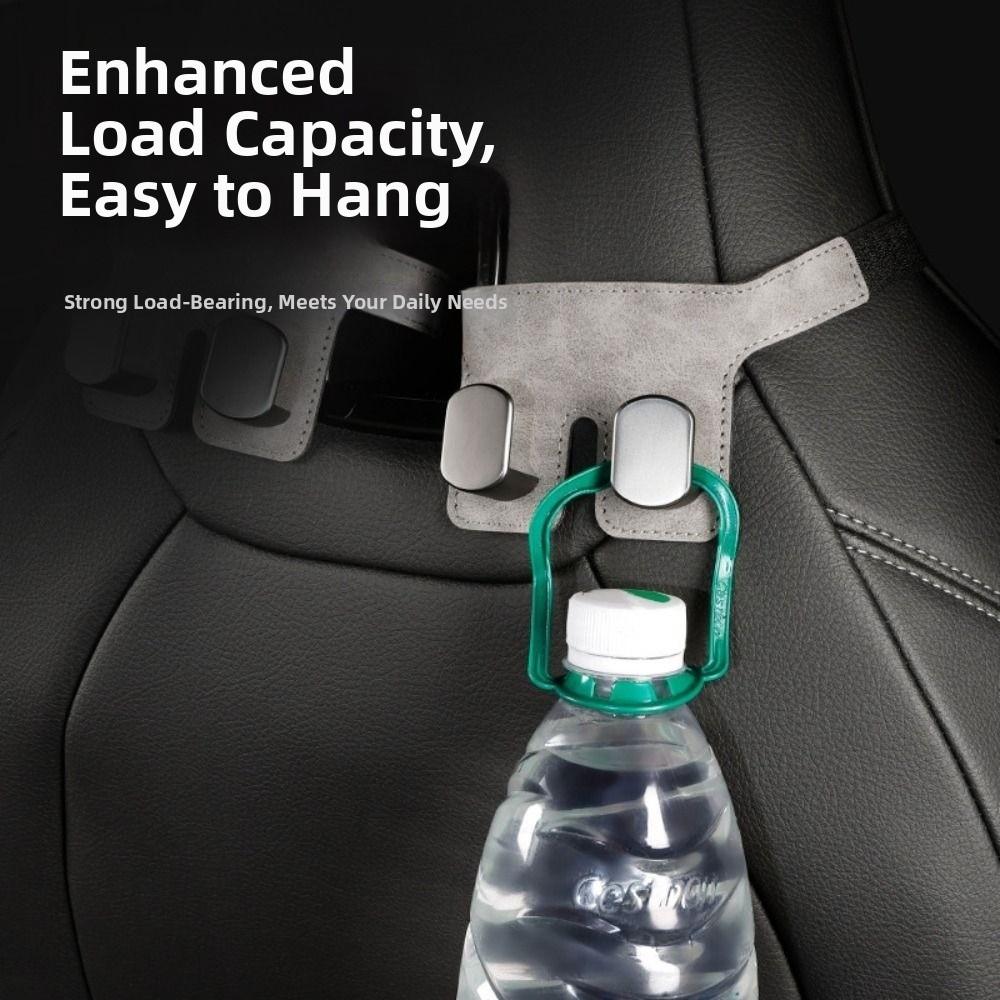 Wear-Resistant Car Headrest Hook High Load-Bearing Hanging Headrest Bag Holder Handbag