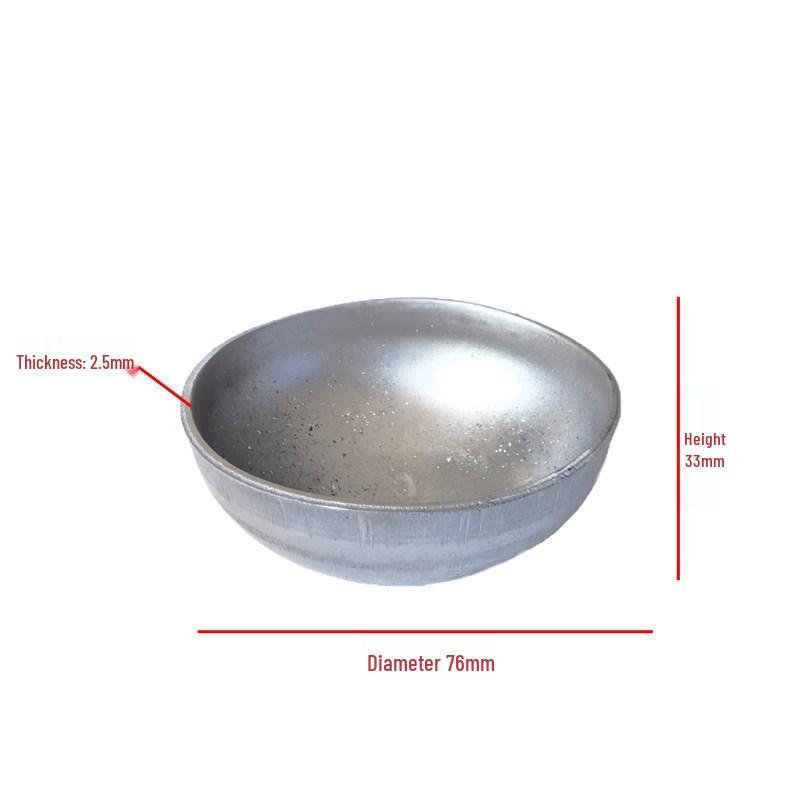 Children's Indoor/Outdoor Swing Accessories: Hollow Metal Hemisphere with Flat Oval Tube Cap