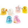 10Pcs Light in The Dark Ghost Figurines Miniatures Resin Crafts Ghost Statue  Aquarium