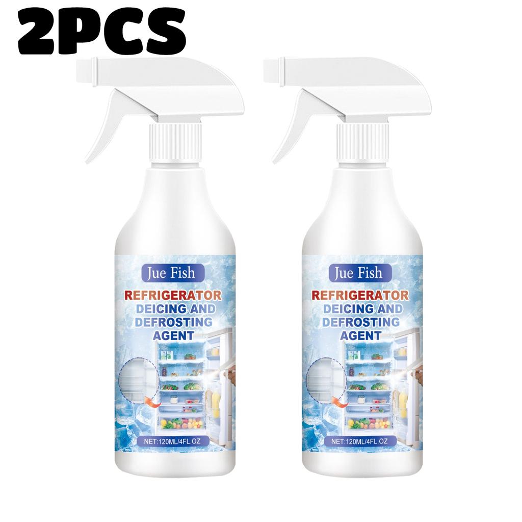 3 ks Odmrazovací prostředek do lednice 120 ml Sprej na odmrazování lednice Mrazák Čerstvé Odmrazování Odstranění zápachu Domácí odmrazovací zařízení