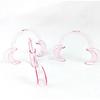 5Pcs Pink C-Shaped Dental Cheek Retractors Mouth Opener For Teeth Treatment Dentist Tools M Size