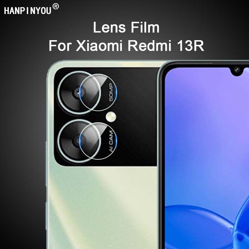 

Для Redmi 13R прозрачная ультратонкая защитная крышка для объектива задней камеры, мягкая защитная пленка-не закаленное стекло