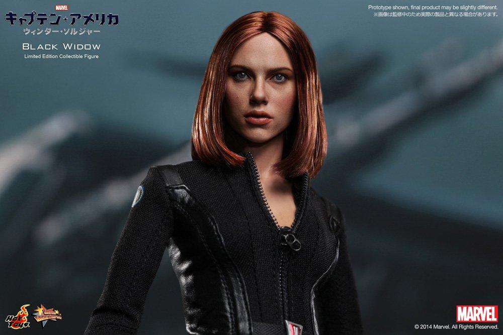 Film Mistrovské dílo Kapitán Soldier Postava Black Widow Amerika/zima 1/6