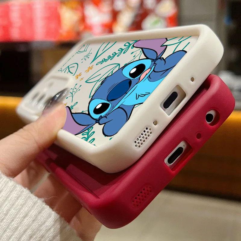 Stitch Anime S26 Ultra Case For Samsung Galaxy S26 S25 S24 S22 S23 Ultra S21 Plus S20 S25 FE Camera Protection Soft Cover