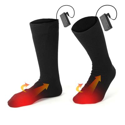 Sosete electrice incalzite Baterie iarna Schi in aer liber Caldura Sosete groase pentru barbati si femei