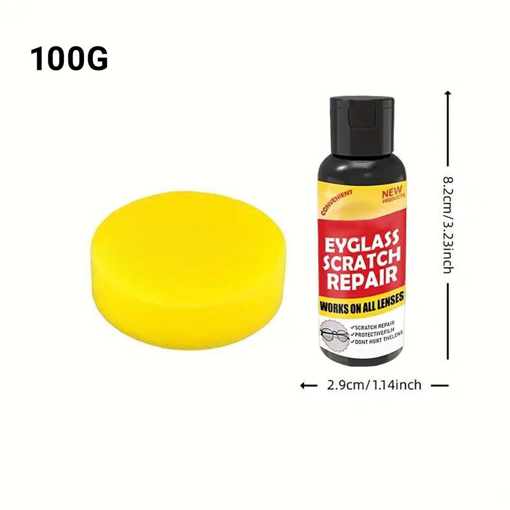 

Набор для удаления царапин с очков 100 г Воск для удаления царапин с линз для солнцезащитных очков Долговечные полировальные средства для чистки очков A