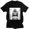 Funny Capybara Bathroom Cute Print T Shirt Mens Womens Fashion Vintage Tshirt Oversized Casual Cotton Short Sleeve Streetwear