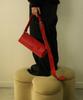 Inneq Chunky Buckle Air Bag Letter-Red