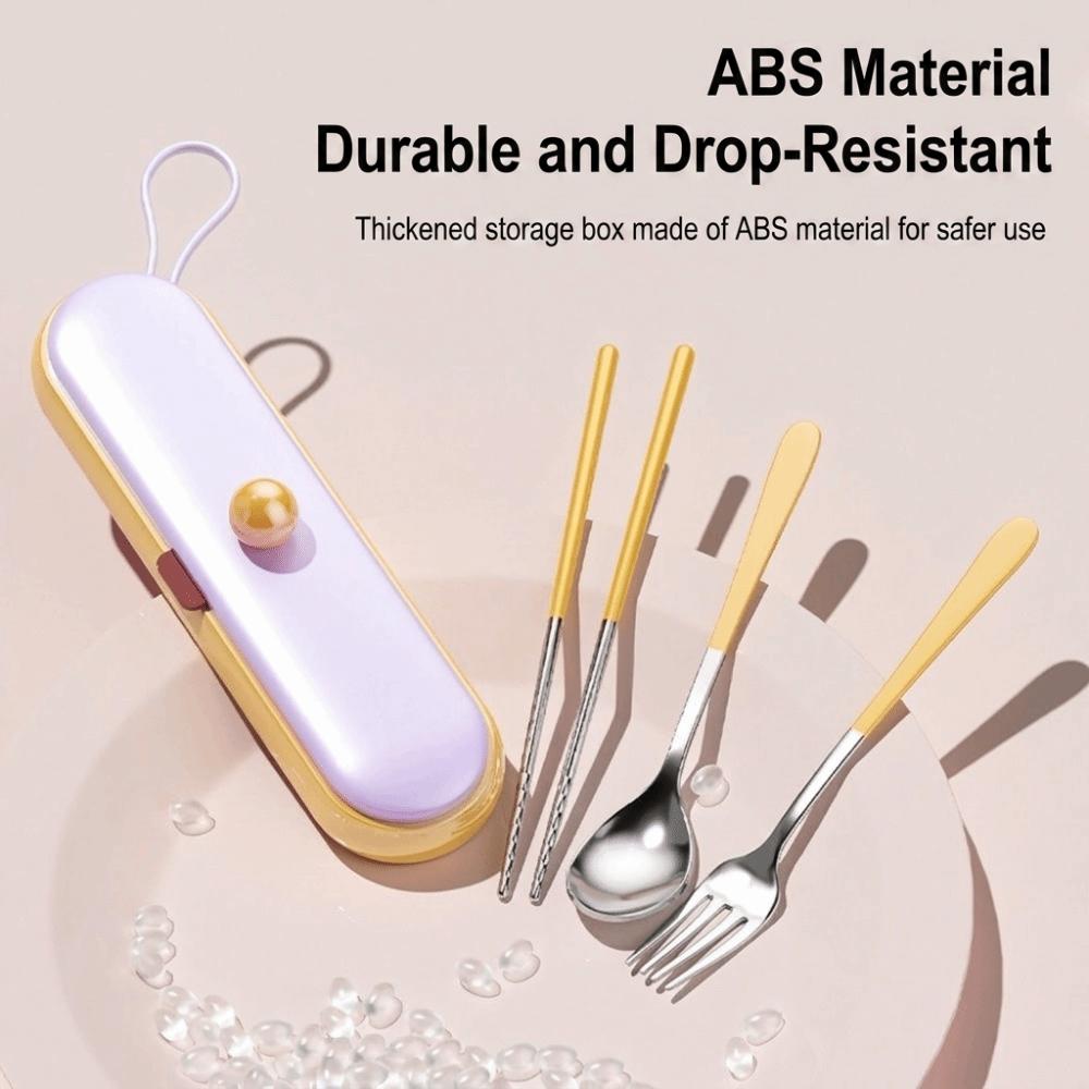 304 Stainless Steel Cutlery Durable Reusable Utensils Camping Tableware  Camping Picnic