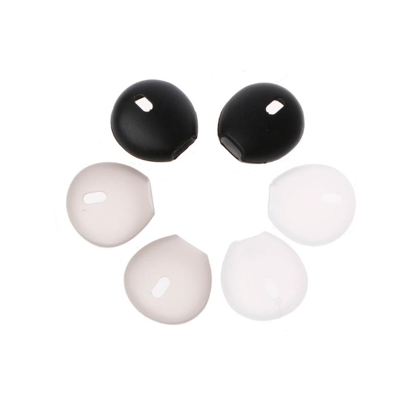 6 Pcs Silicone Earphone Ear Tips Earpads For iPhone 5 6 7 8 Plus Airpod Earbud