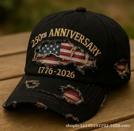 Freedom Outdoors Women's Anniversary Commemorative Baseball Cap, Unisex Vintage Washed Cotton Snapback With Sun Protection Adjustable Strap