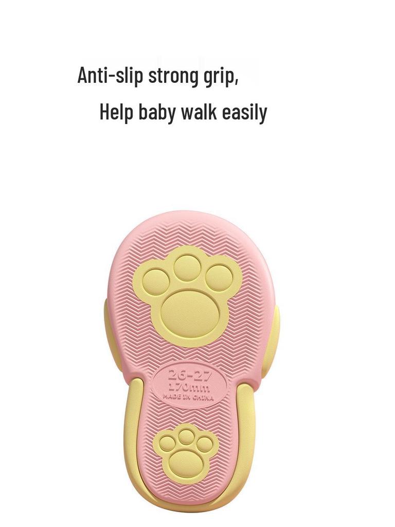 Puppy Kids Slippers: Non-slip Pink EVA Indoor Sandals for Girls 2026