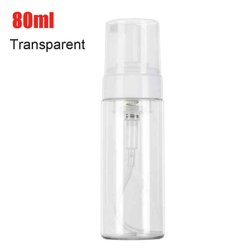 50/60/100/150/300ML Clear Foaming Bottle Liquid Soap Whipped Mousse Points Bottling Shampoo Lotion Shower Gel Foam Pump Bottles