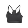 Go Flex Solid Low-Intensity Support Training Sports Bra Women Sports Bra Carbon-Black P222W039-0018