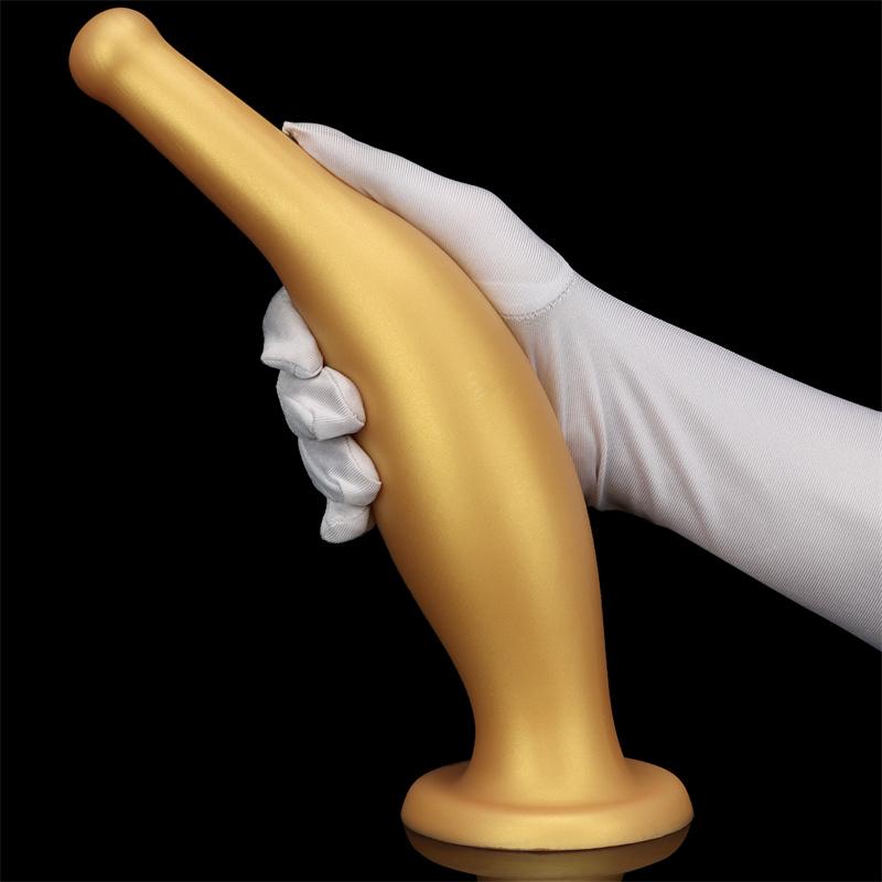 Gin Bottle Oversized Soft Posterior Anal Plugs Silicone Anal Dilator Female Toys Masturbator Anal Products