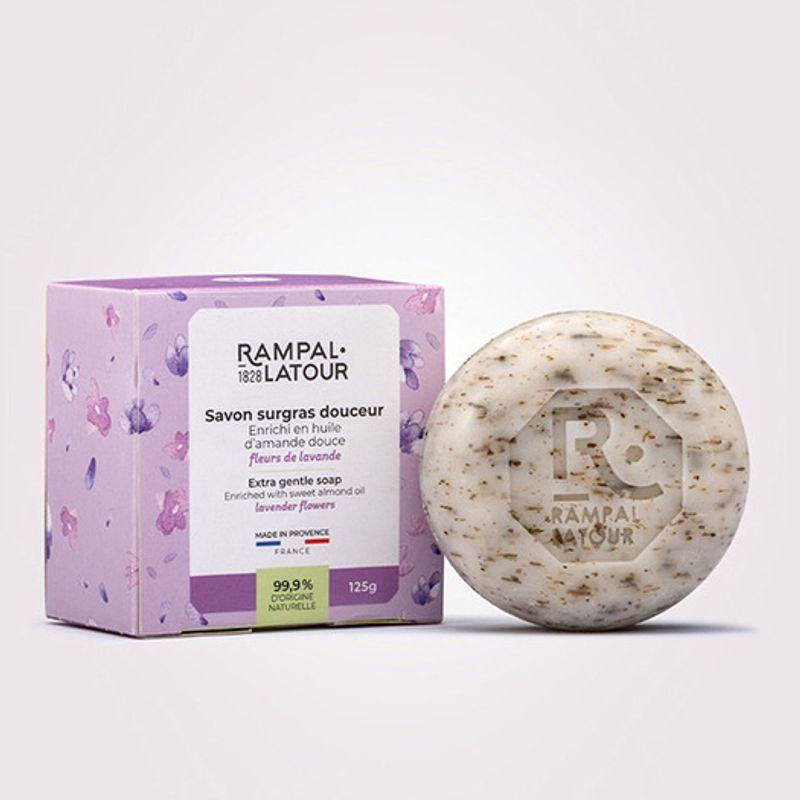 Рампаль Латур Мыло Longe Цветок лаванды 125г Sabon Long Lavender Flower 125g