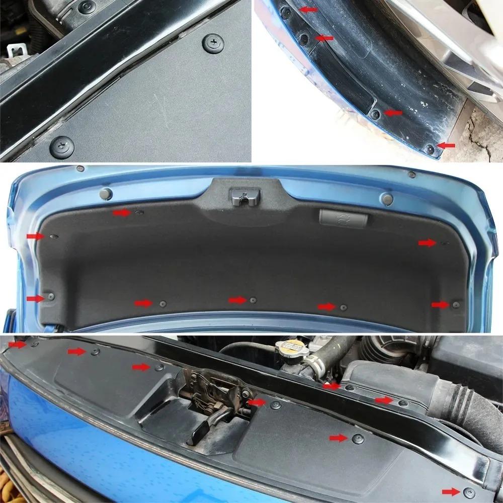 Mixed Car Bumper Fender Rivet Clips Screw Plastic Fastener Clip for Door Trim Panel Retainer Fastener Kit Car Accessories