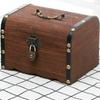Retro 1Pcs Creative Home Decor Decorative Treasure Box Storage Box Coin Boxes Money Saving Box