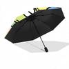 1pc Keroppi & Friends Automatic Folding Umbrella - Portable 3-Fold Design, 8-Bone Iron Frame Outdoor Umbrella, Perfect Gift for Fans, Travelers, Daily