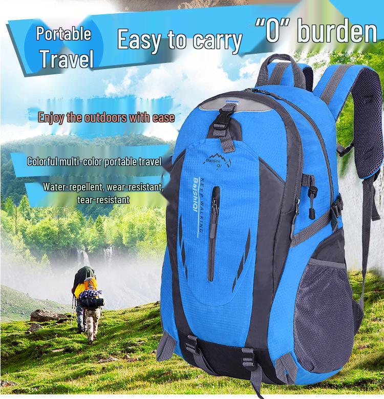 40L Unisex Professional Outdoor Backpack for Travel, Cycling, Hiking, and Mountaineering