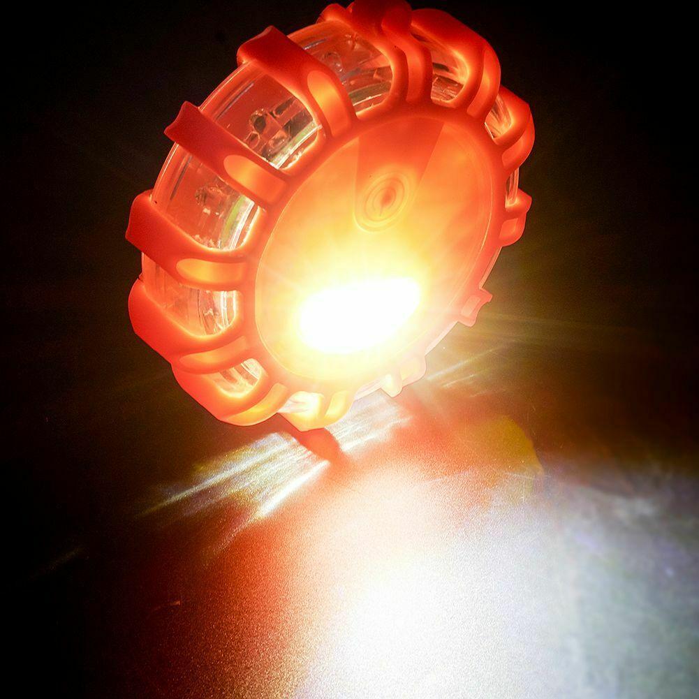 1pc 3pcs Magnetic LED Strobe Warning Light Emergency Road Rescue Safety Flashing Lights Car Roadside Beacon Lamp Flare