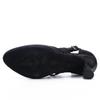 Leder-Latein-Tanzschuhe für Damen, Tanzpartys, Walzer, moderne Tanzschuhe für den Innenbereich, Absätze 6 cm