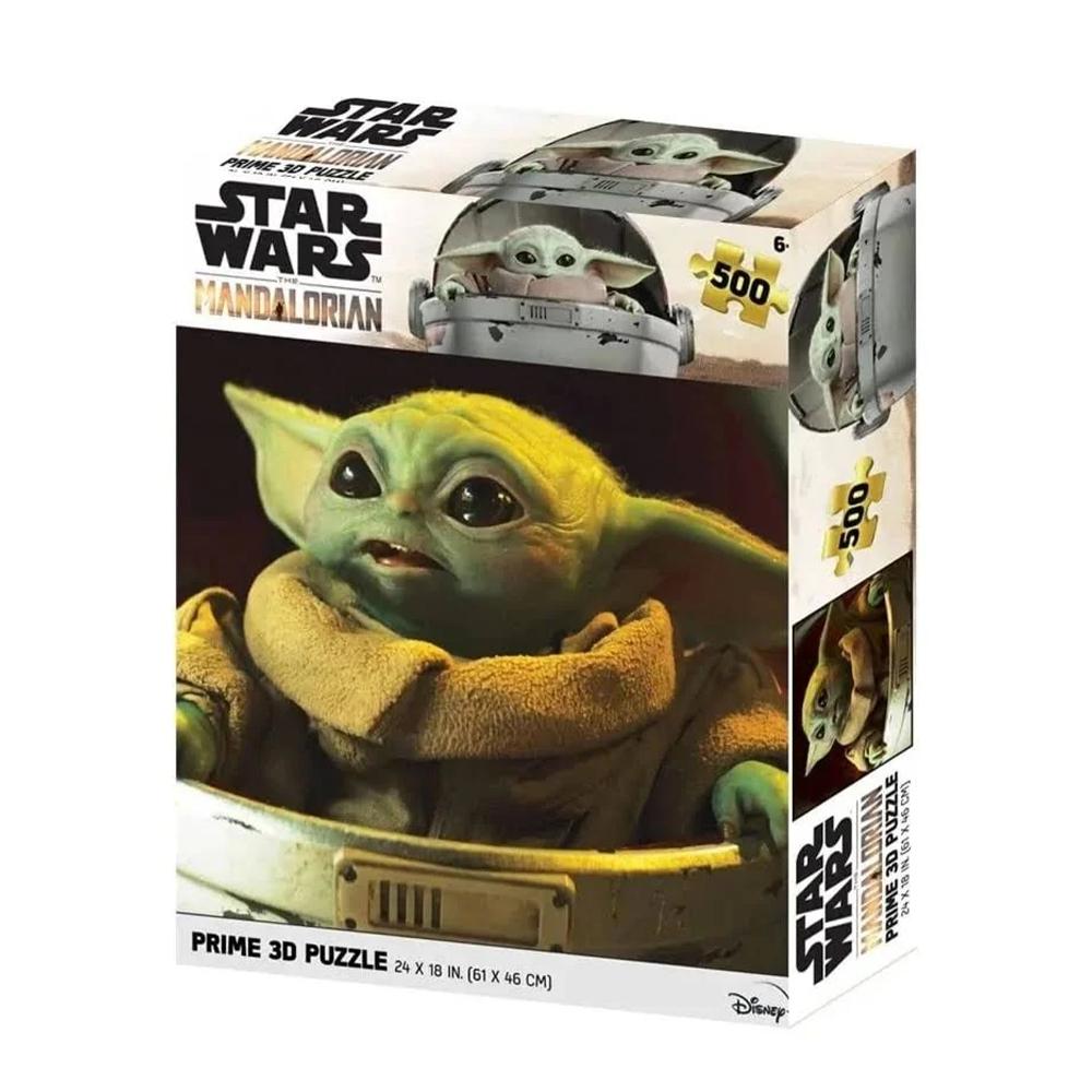 Star Wars The Mandalorian Grogu in seinem Kinderwagen Puzzle