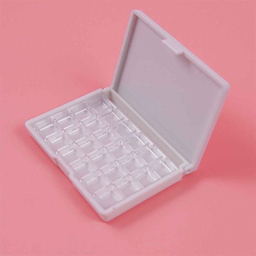 Palette De Voyage Pour Aquarelle Et Peinture à L'Huile - 24 Grilles - Fonction Hydratante - Boîte Étanche Portable