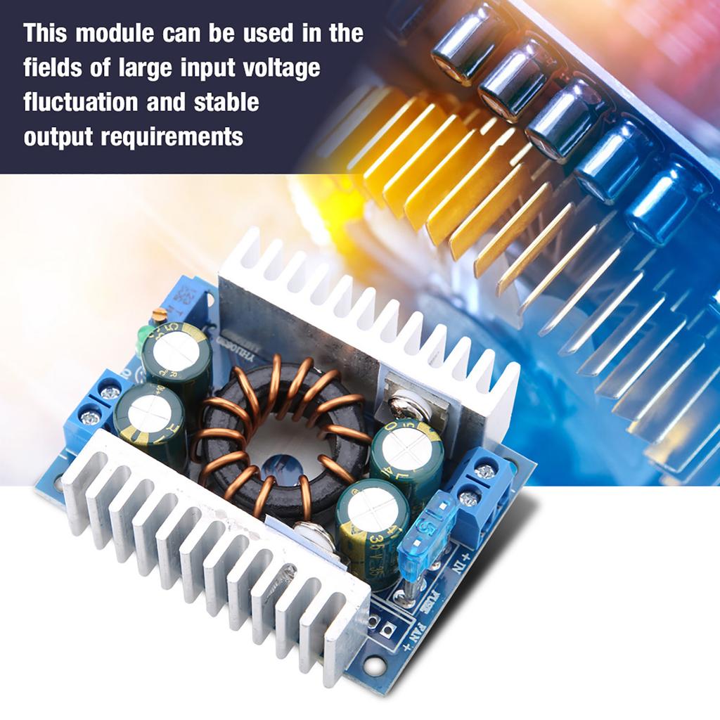 150W Boost DC DC 8 32V To 9 46V Converter Step Up Voltage Power Supply MAX 10A