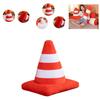 Creative Traffic Safety Cone Pillow Plush Toy For School And Kindergarten Teaching Aids