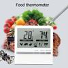 Termometro da Cucina per Cottura a Lettura Istantanea Misuratore Elettrico di Temperatura Termometro Portatile con Sonda per Campeggio all'Aperto BBQ