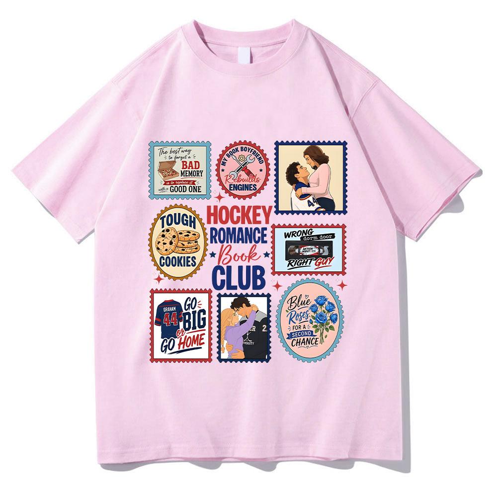 Off Campus Series Briar University Hockey T-shirts Cute Hockey Fan Gift Cotton Tee Summer Unisex Comfort T Shirts