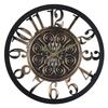 Retro Industrial Style Wall Clock Personalized Coffee Bar Quartz Clock Wall Wall Clock