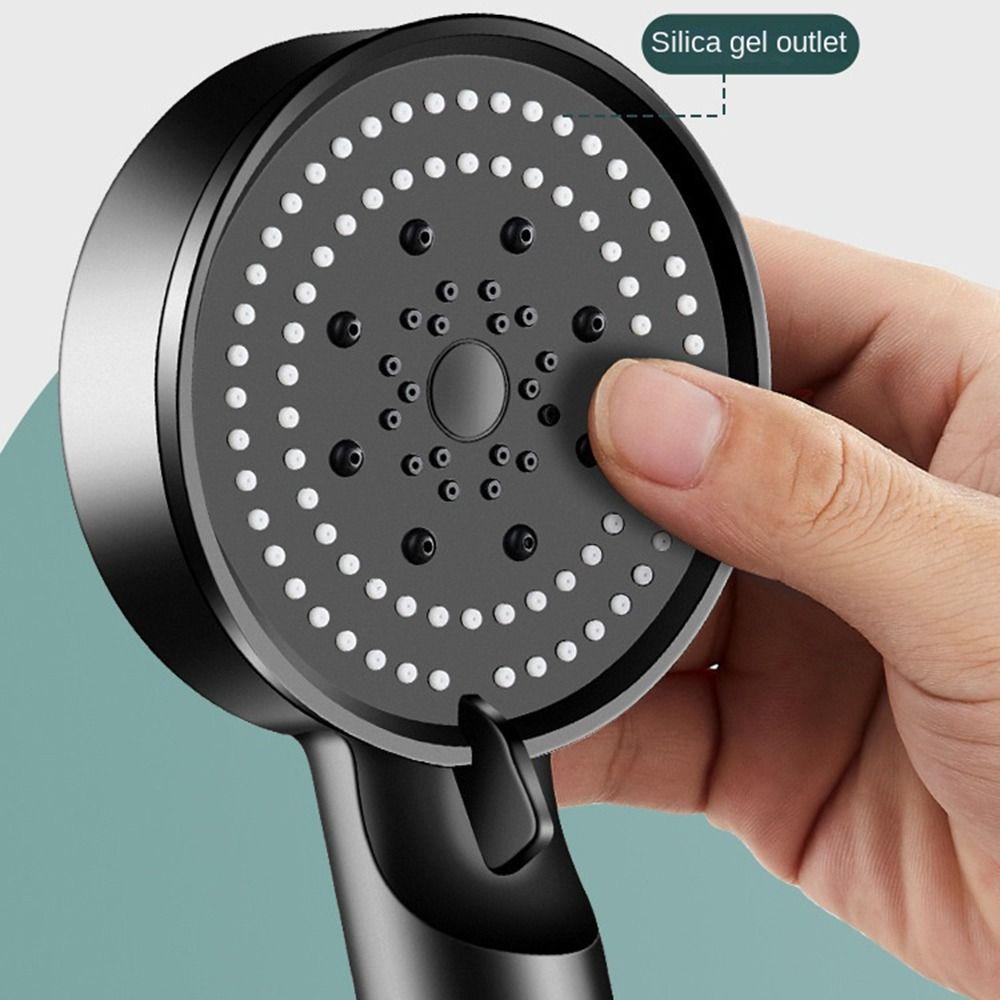 Hard Water Softener with 5 Spray Modes with Carbon Filter High Pressure Handheld Shower Head