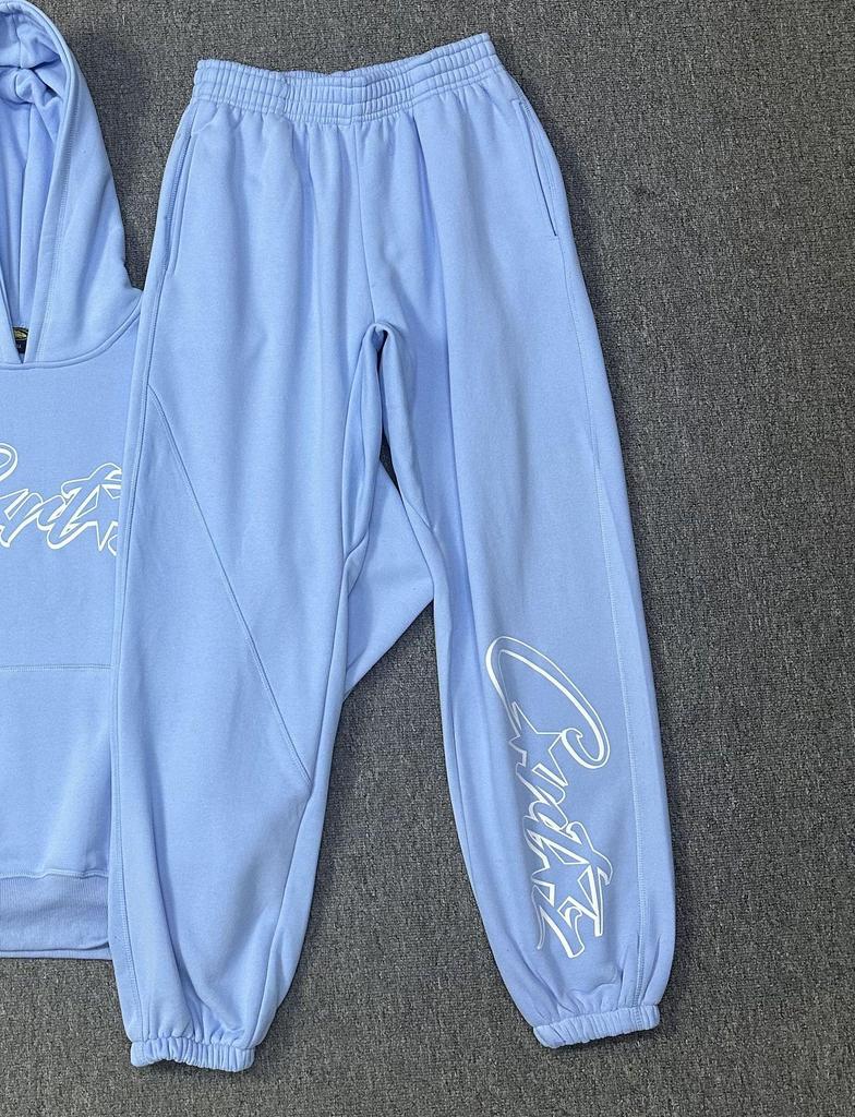 Módní pánská volná streetová fleecová mikina Corteiz, sportovní set