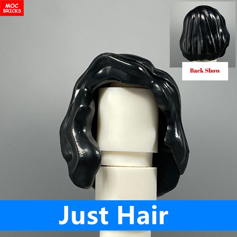 10pcs MOC Bricks 1014 1025 4cm Figure Female Women Hairs Assembled Particles Building Blocks Accessories Kids Toys Plastic Dolls