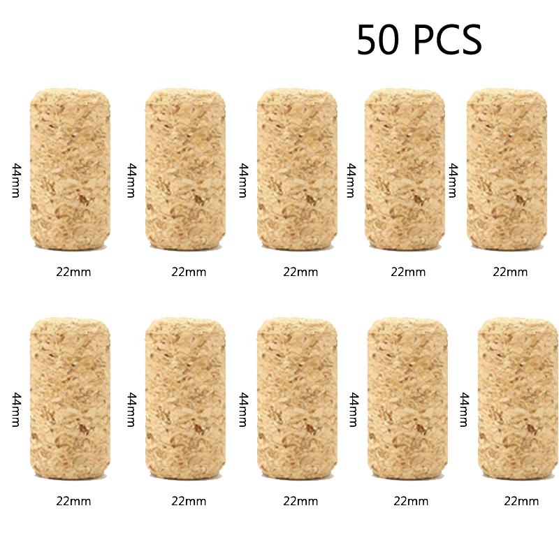 Blank Wine Corks Straight Corks Wine Stoppers Reusable Functional Portable Sealing Wine Bottle Stopper for Bottle