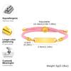 Free Engrave Name Date Bracelets for Women Girls Stainless Steel Milan Rope Hand Chain Bracelet Customized Jewelry Gift