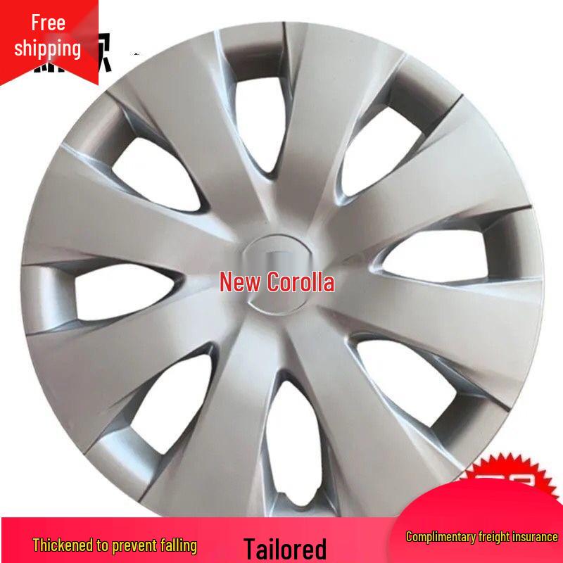 Passt für neue und alte Toyota Corolla: 15-Zoll Stahl-, Kunststoffrad- & Reifenabdeckungen